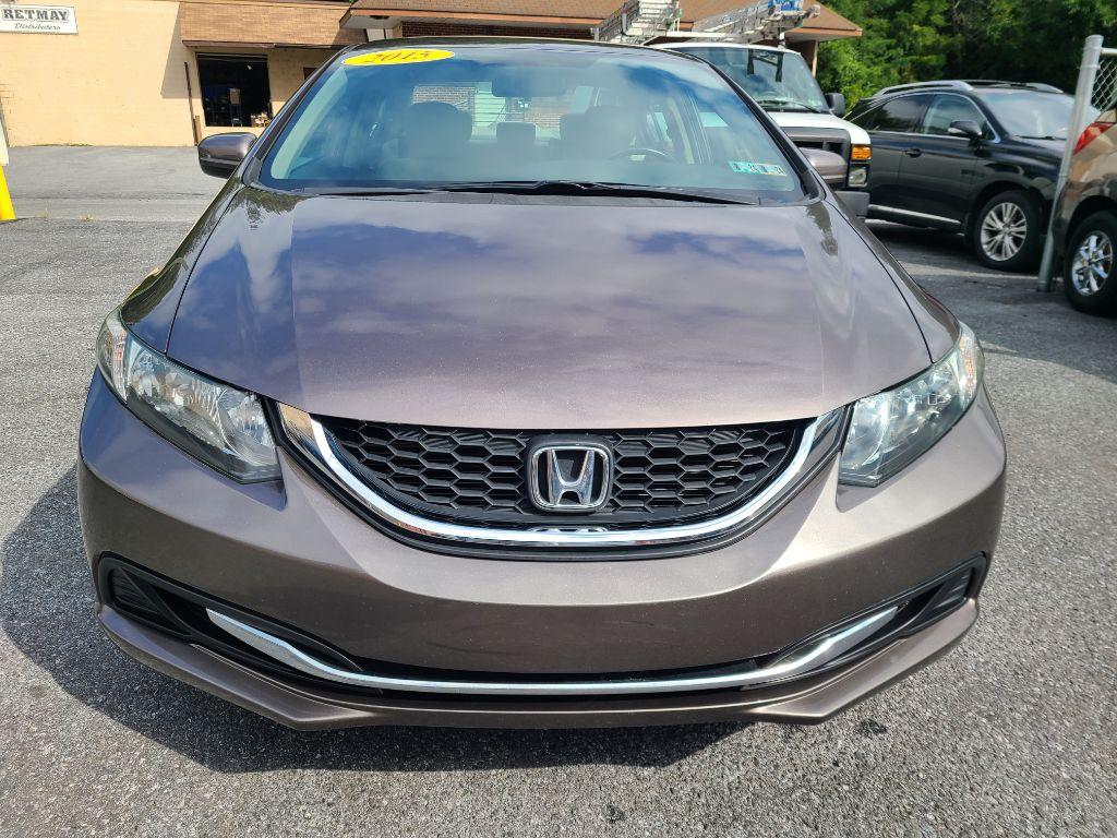 2015 BROWN HONDA CIVIC LX (19XFB2F56FE) with an 1.8L engine, Continuously Variable transmission, located at 7981 Paxton Street, Harrisburg, PA, 17111, (717) 561-2926, 40.261490, -76.749229 - WE FINANCE!!! Good Credit/ Bad Credit/ No Credit - ALL Trade-Ins Welcomed!!! ***Guaranteed Credit Approval*** APPLY ONLINE or CALL us TODAY ;) Internet Prices and Marketplace Prices are SPECIAL discounted ***CASH DEALS*** Retail Prices are higher. Please call us to discuss your cash and finan - Photo #7