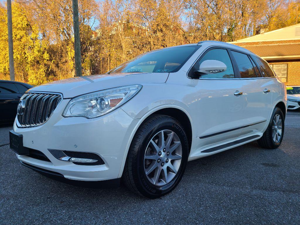 2016 WHITE BUICK ENCLAVE SUV UTILITY AWD (5GAKVBKD7GJ) with an 3.6L engine, Automatic transmission, located at 7981 Paxton Street, Harrisburg, PA, 17111, (717) 561-2926, 40.261490, -76.749229 - WE FINANCE!!! Good Credit/ Bad Credit/ No Credit - ALL Trade-Ins Welcomed!!! ***Guaranteed Credit Approval*** APPLY ONLINE or CALL us TODAY ;) Internet Prices and Marketplace Prices are SPECIAL discounted ***CASH DEALS*** Retail Prices are higher. Please call us to discuss your cash and finan - Photo #0