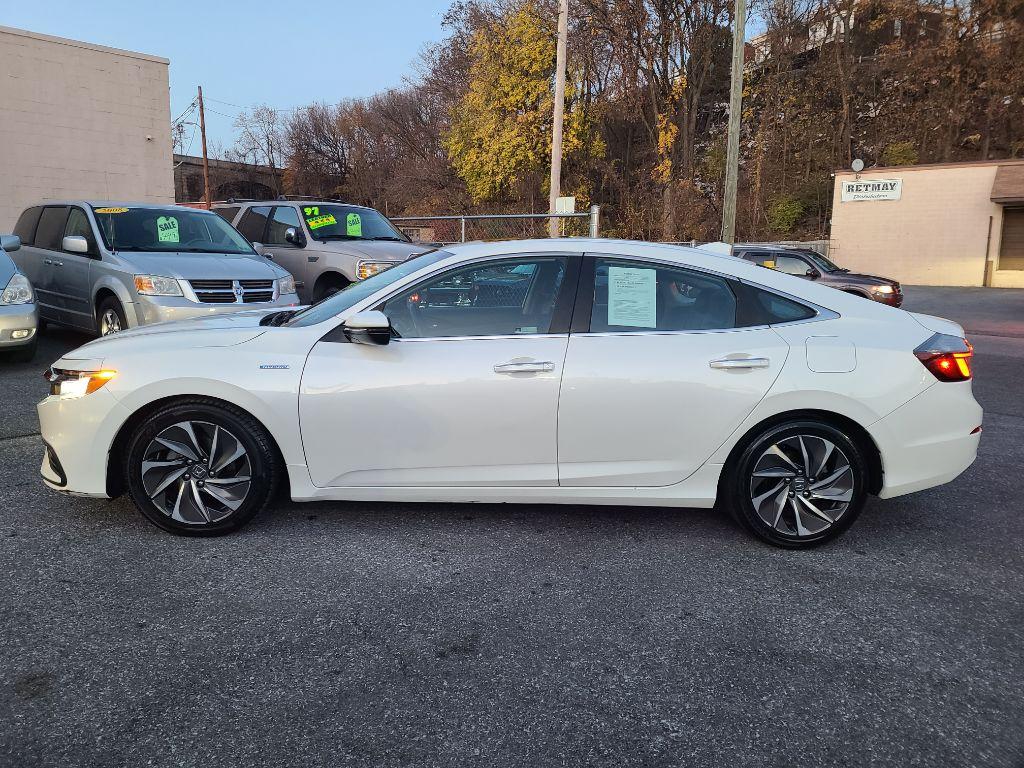 2019 WHITE HONDA INSIGHT TOURING (19XZE4F91KE) with an 1.5L engine, Automatic transmission, located at 7981 Paxton Street, Harrisburg, PA, 17111, (717) 561-2926, 40.261490, -76.749229 - Photo #1