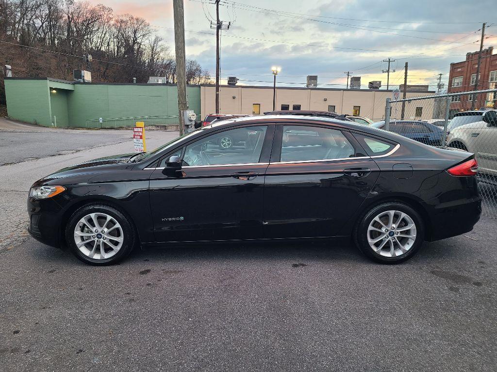 2019 BLACK FORD FUSION SE (3FA6P0LU4KR) with an 2.0L engine, Continuously Variable transmission, located at 7981 Paxton Street, Harrisburg, PA, 17111, (717) 561-2926, 40.261490, -76.749229 - Photo #1