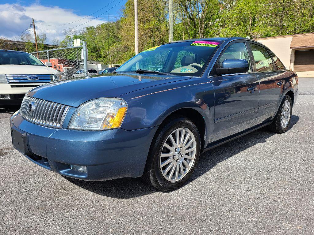 2005 BLUE MERCURY MONTEGO PREMIER (1MEFM43175G) with an 3.0L engine, Automatic transmission, located at 7981 Paxton Street, Harrisburg, PA, 17111, (717) 561-2926, 40.261490, -76.749229 - Photo #0