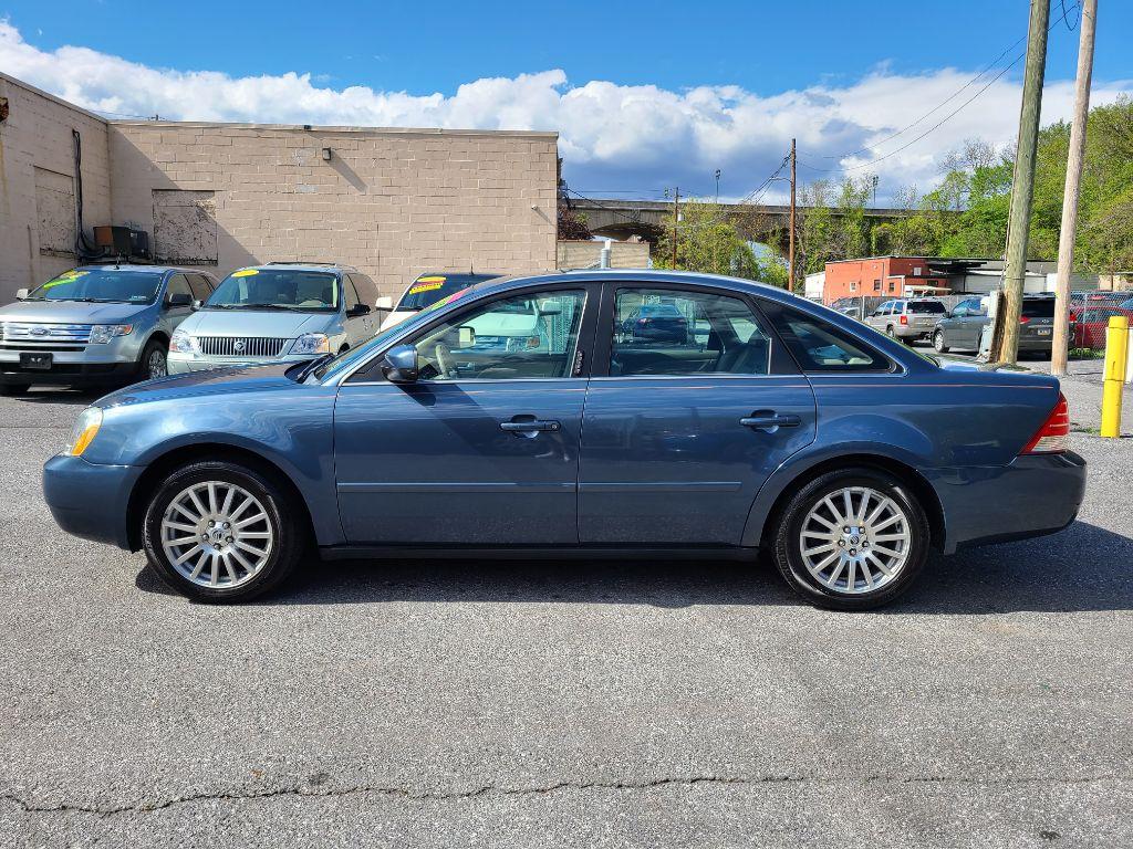2005 BLUE MERCURY MONTEGO PREMIER (1MEFM43175G) with an 3.0L engine, Automatic transmission, located at 7981 Paxton Street, Harrisburg, PA, 17111, (717) 561-2926, 40.261490, -76.749229 - Photo #1