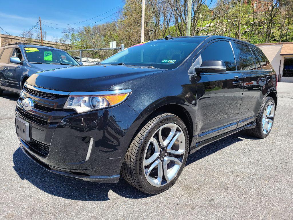 2013 BLACK FORD EDGE SPORT (2FMDK4AK0DB) with an 3.7L engine, Automatic transmission, located at 117 North Cameron Street, Harrisburg, PA, 17101, (717) 963-8962, 40.267021, -76.875351 - Photo #0