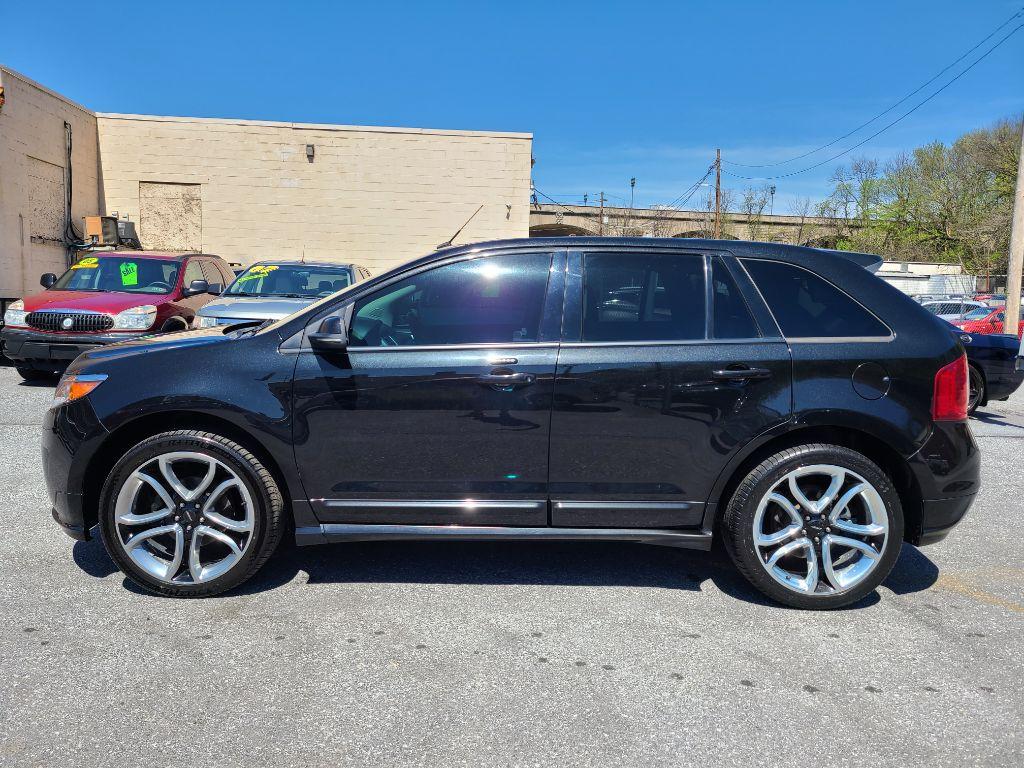 2013 BLACK FORD EDGE SPORT (2FMDK4AK0DB) with an 3.7L engine, Automatic transmission, located at 117 North Cameron Street, Harrisburg, PA, 17101, (717) 963-8962, 40.267021, -76.875351 - Photo #1
