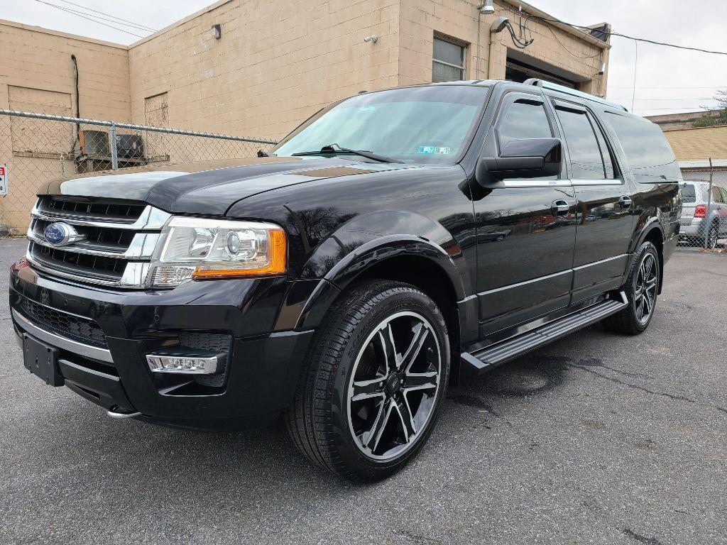 2017 BLACK FORD EXPEDITION EL LIMITED (1FMJK2AT0HE) with an 3.5L engine, Automatic transmission, located at 117 North Cameron Street, Harrisburg, PA, 17101, (717) 963-8962, 40.267021, -76.875351 - WE FINANCE!!! Good Credit/ Bad Credit/ No Credit - ALL Trade-Ins Welcomed!!! ***Guaranteed Credit Approval*** APPLY ONLINE or CALL us TODAY ;) Internet Prices and Marketplace Prices are SPECIAL discounted ***CASH DEALS*** Retail Prices are higher. Please call us to discuss your cash and finan - Photo #0