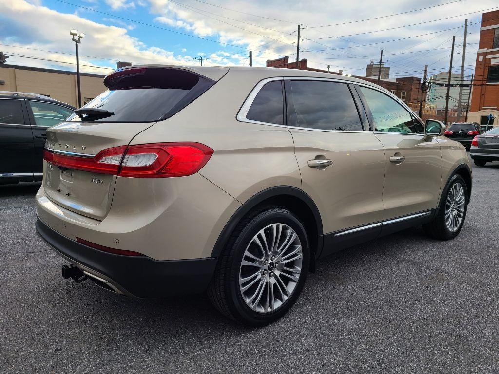2017 BEIGE LINCOLN MKX RESERVE (2LMPJ8LR5HB) with an 3.7L engine, Automatic transmission, located at 117 North Cameron Street, Harrisburg, PA, 17101, (717) 963-8962, 40.267021, -76.875351 - Photo #4