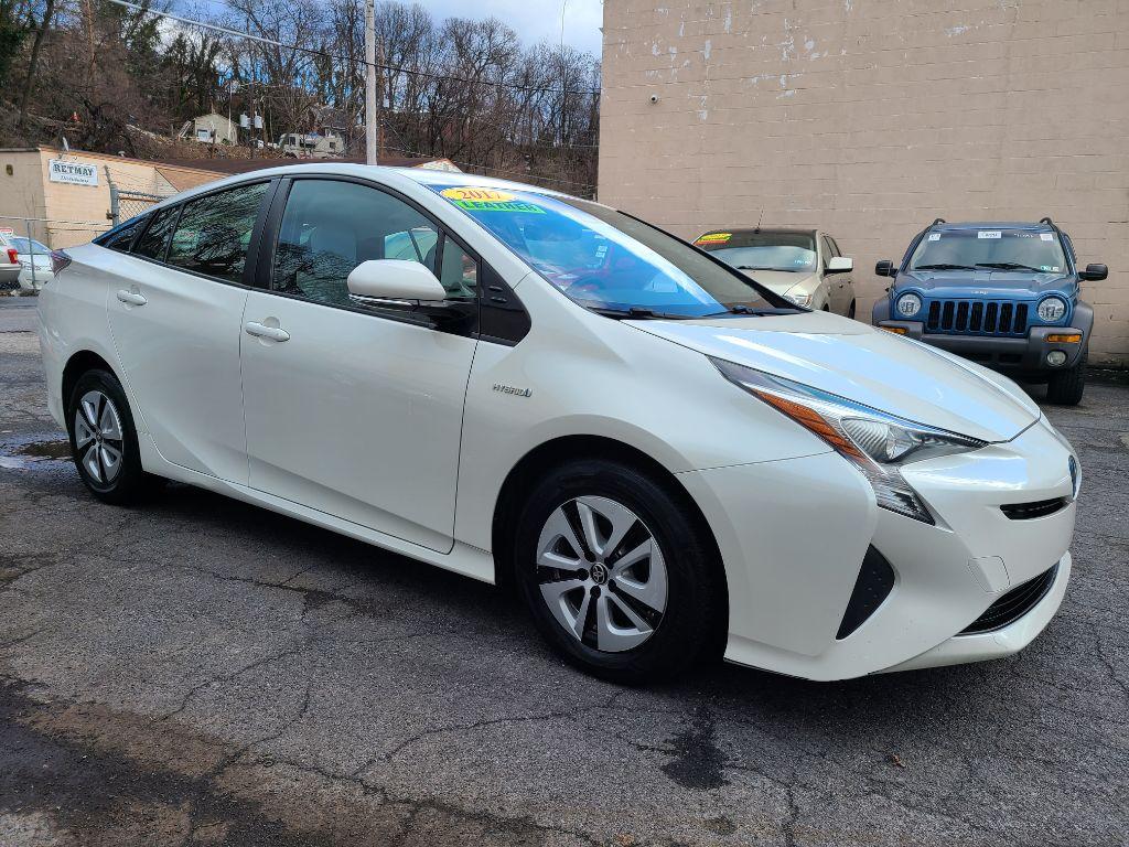 2017 WHITE TOYOTA PRIUS FOUR HATCHBACK (JTDKARFU6H3) with an 1.8L engine, Continuously Variable transmission, located at 7981 Paxton Street, Harrisburg, PA, 17111, (717) 561-2926, 40.261490, -76.749229 - Photo #6