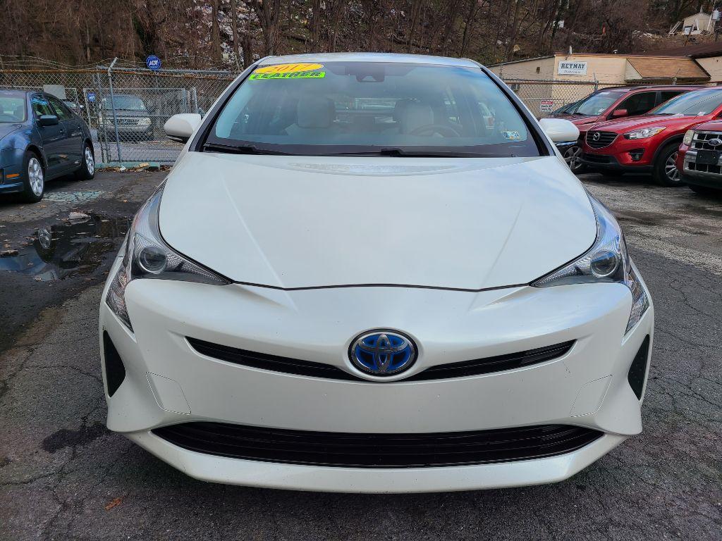 2017 WHITE TOYOTA PRIUS FOUR HATCHBACK (JTDKARFU6H3) with an 1.8L engine, Continuously Variable transmission, located at 7981 Paxton Street, Harrisburg, PA, 17111, (717) 561-2926, 40.261490, -76.749229 - Photo #7