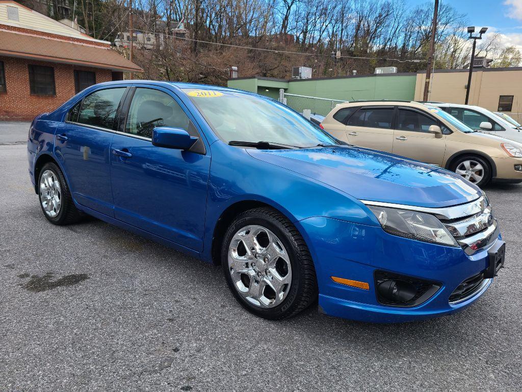 2011 BLUE FORD FUSION SE (3FAHP0HA5BR) with an 2.5L engine, Automatic transmission, located at 117 North Cameron Street, Harrisburg, PA, 17101, (717) 963-8962, 40.267021, -76.875351 - Photo #6