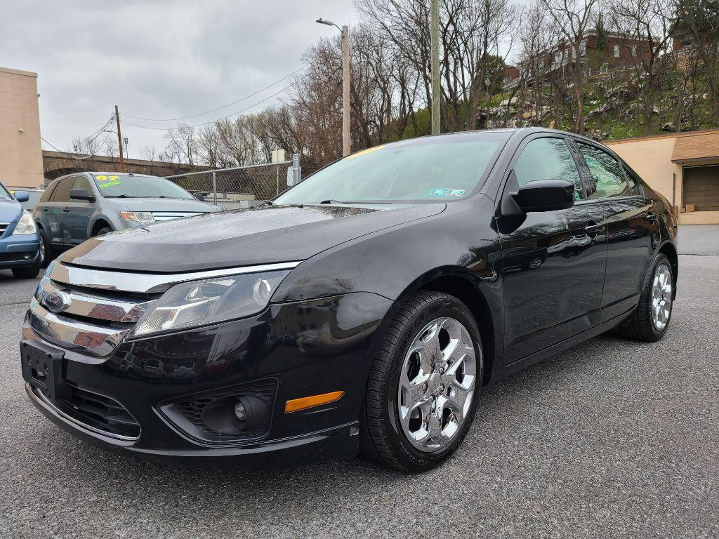 2010 BLACK FORD FUSION SE (3FAHP0HA8AR) with an 2.5L engine, Automatic transmission, located at 117 North Cameron Street, Harrisburg, PA, 17101, (717) 963-8962, 40.267021, -76.875351 - Photo #0