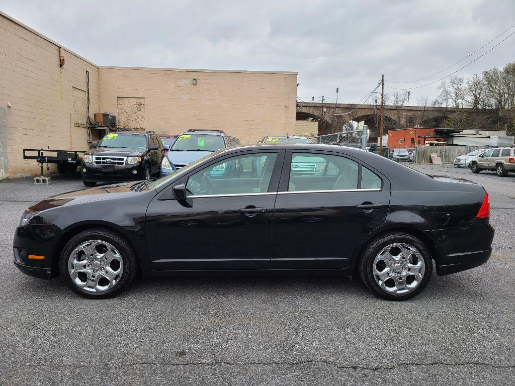 2010 BLACK FORD FUSION SE (3FAHP0HA8AR) with an 2.5L engine, Automatic transmission, located at 117 North Cameron Street, Harrisburg, PA, 17101, (717) 963-8962, 40.267021, -76.875351 - Photo #1