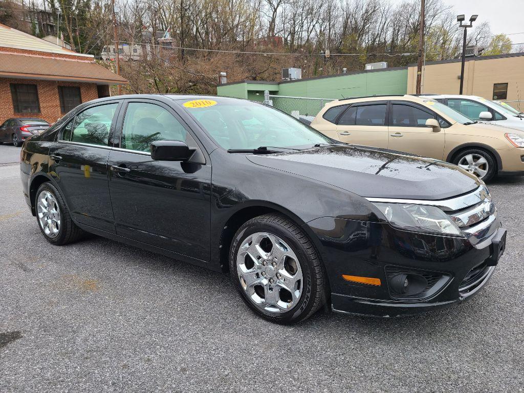 2010 BLACK FORD FUSION SE (3FAHP0HA8AR) with an 2.5L engine, Automatic transmission, located at 117 North Cameron Street, Harrisburg, PA, 17101, (717) 963-8962, 40.267021, -76.875351 - Photo #6