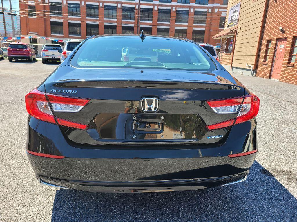 2019 BLACK HONDA ACCORD HYBRID EX (1HGCV3F46KA) with an 2.0L engine, Continuously Variable transmission, located at 7981 Paxton Street, Harrisburg, PA, 17111, (717) 561-2926, 40.261490, -76.749229 - Photo #3