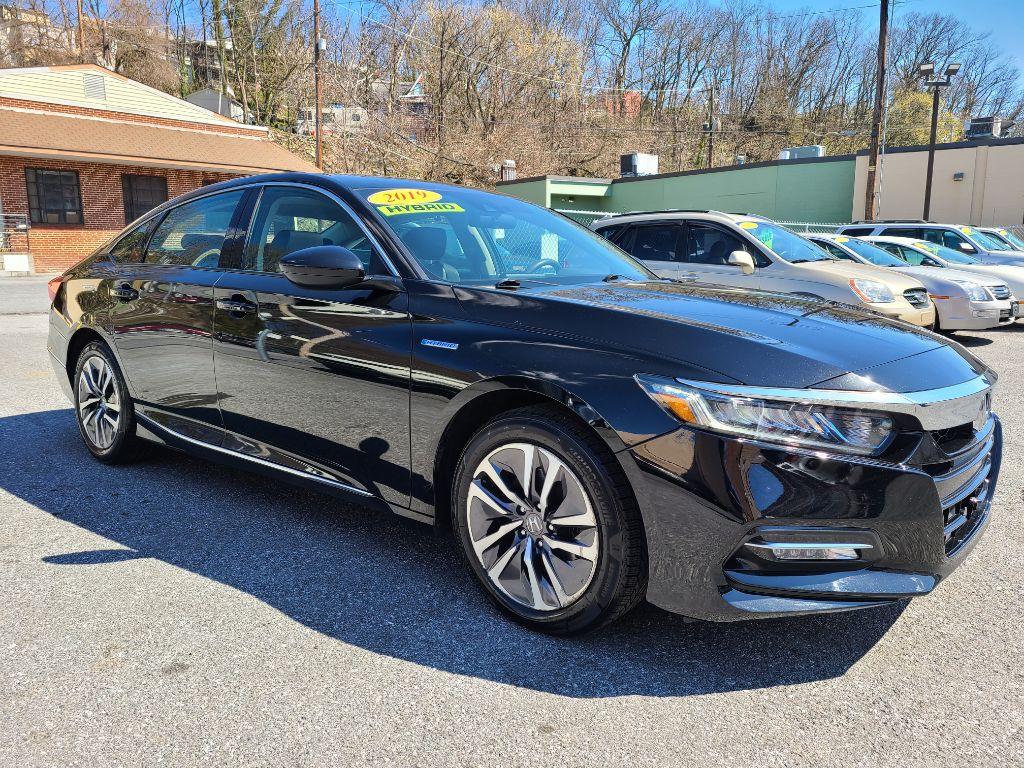 2019 BLACK HONDA ACCORD HYBRID EX (1HGCV3F46KA) with an 2.0L engine, Continuously Variable transmission, located at 7981 Paxton Street, Harrisburg, PA, 17111, (717) 561-2926, 40.261490, -76.749229 - Photo #6