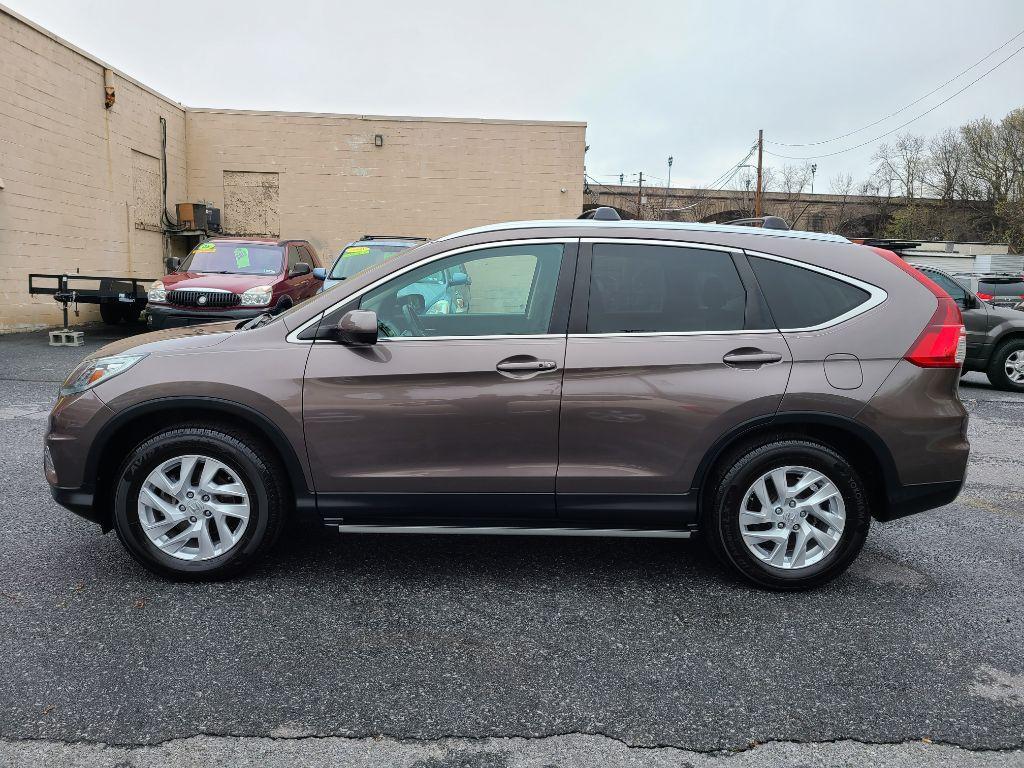 2015 GRAY HONDA CR-V EXL (2HKRM4H77FH) with an 2.4L engine, Continuously Variable transmission, located at 7981 Paxton Street, Harrisburg, PA, 17111, (717) 561-2926, 40.261490, -76.749229 - Photo #1