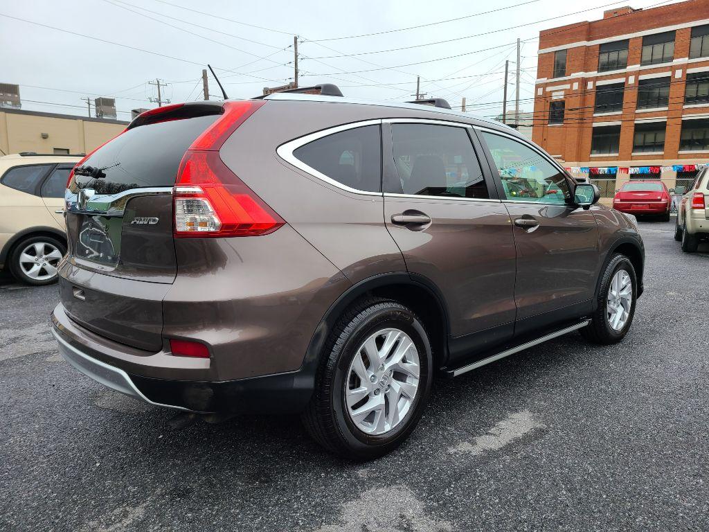 2015 GRAY HONDA CR-V EXL (2HKRM4H77FH) with an 2.4L engine, Continuously Variable transmission, located at 7981 Paxton Street, Harrisburg, PA, 17111, (717) 561-2926, 40.261490, -76.749229 - Photo #4