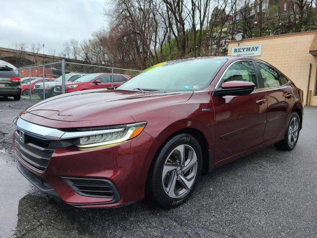 2019 RED HONDA INSIGHT EX (19XZE4F51KE) with an 1.5L engine, Continuously Variable transmission, located at 7981 Paxton Street, Harrisburg, PA, 17111, (717) 561-2926, 40.261490, -76.749229 - Photo #0