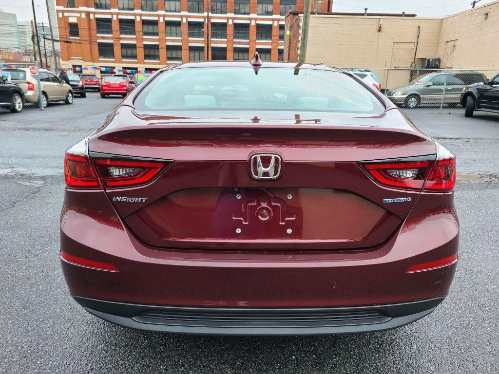 2019 RED HONDA INSIGHT EX (19XZE4F51KE) with an 1.5L engine, Continuously Variable transmission, located at 7981 Paxton Street, Harrisburg, PA, 17111, (717) 561-2926, 40.261490, -76.749229 - Photo #3