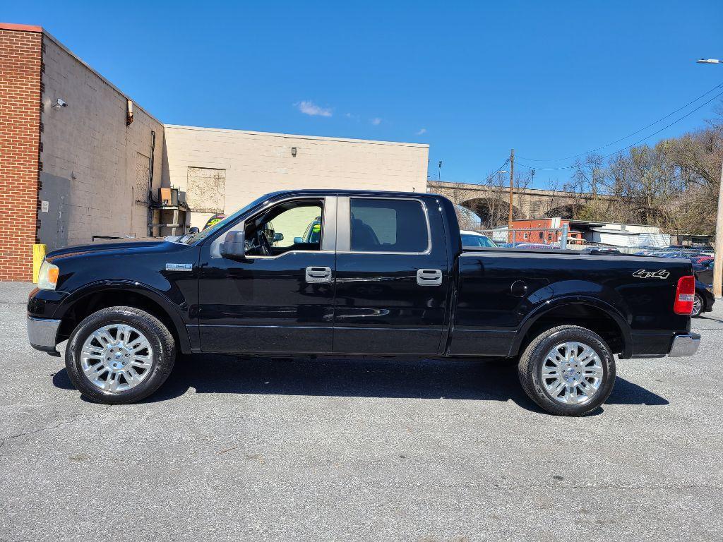 2007 BLACK FORD F150 LARIAT SUPERCREW (1FTPW14V97F) with an 5.4L engine, Automatic transmission, located at 117 North Cameron Street, Harrisburg, PA, 17101, (717) 963-8962, 40.267021, -76.875351 - Photo #1