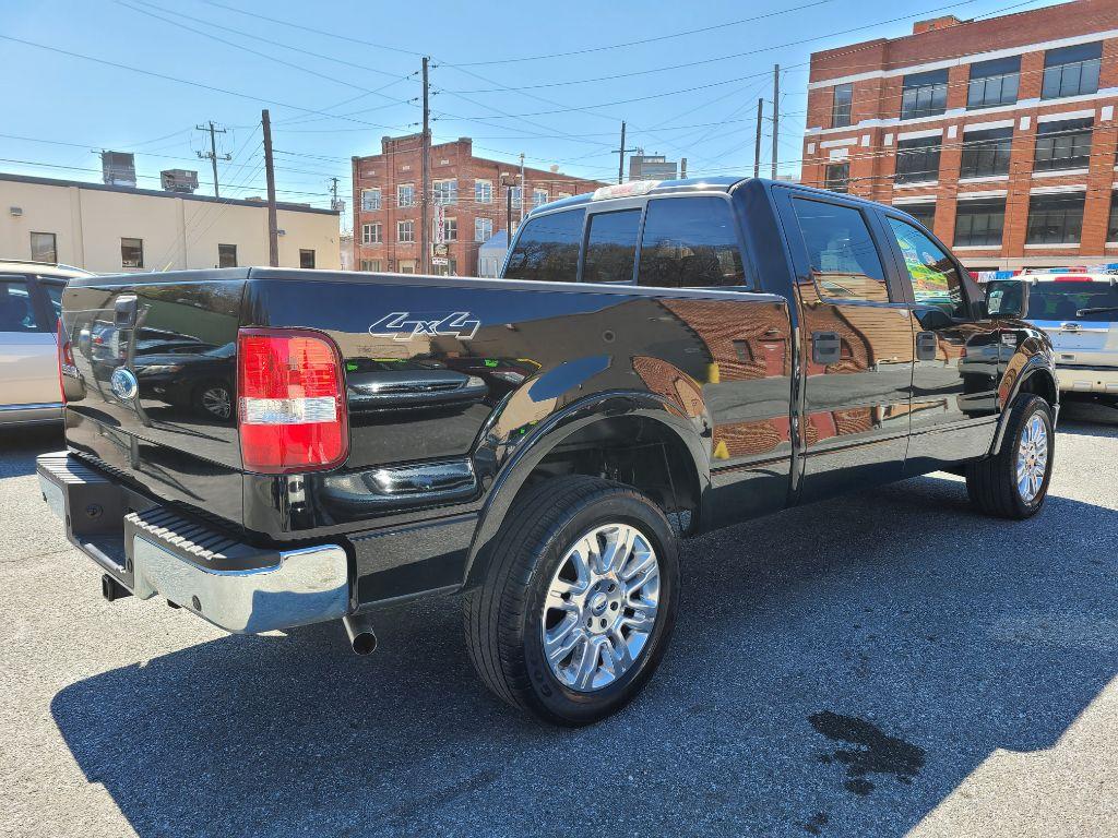 2007 BLACK FORD F150 LARIAT SUPERCREW (1FTPW14V97F) with an 5.4L engine, Automatic transmission, located at 117 North Cameron Street, Harrisburg, PA, 17101, (717) 963-8962, 40.267021, -76.875351 - Photo #4
