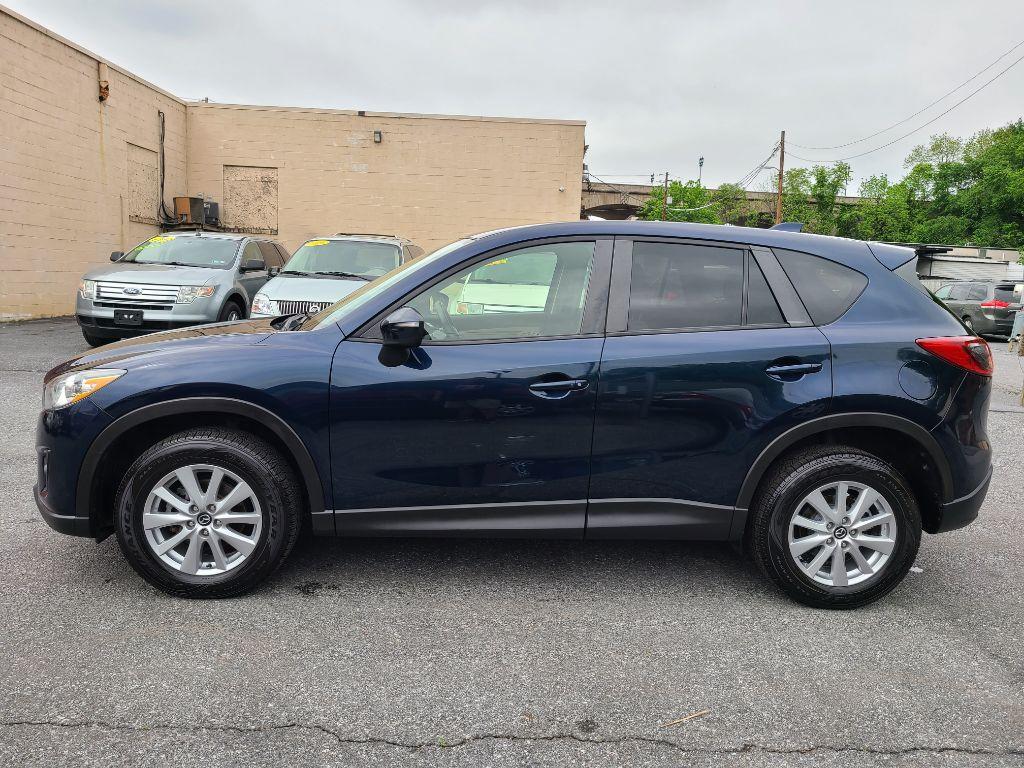 2015 BLUE MAZDA CX-5 TOURING (JM3KE4CY5F0) with an 2.5L engine, Automatic transmission, located at 117 North Cameron Street, Harrisburg, PA, 17101, (717) 963-8962, 40.267021, -76.875351 - Photo #1