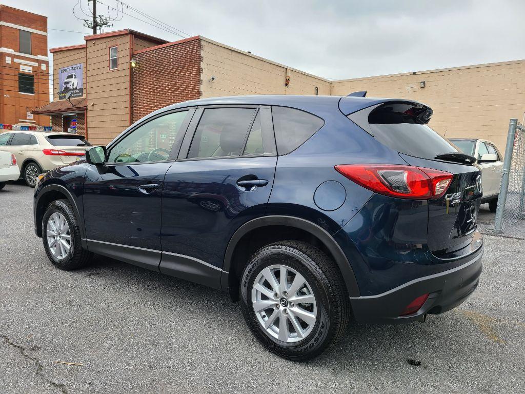 2015 BLUE MAZDA CX-5 TOURING (JM3KE4CY5F0) with an 2.5L engine, Automatic transmission, located at 117 North Cameron Street, Harrisburg, PA, 17101, (717) 963-8962, 40.267021, -76.875351 - Photo #2