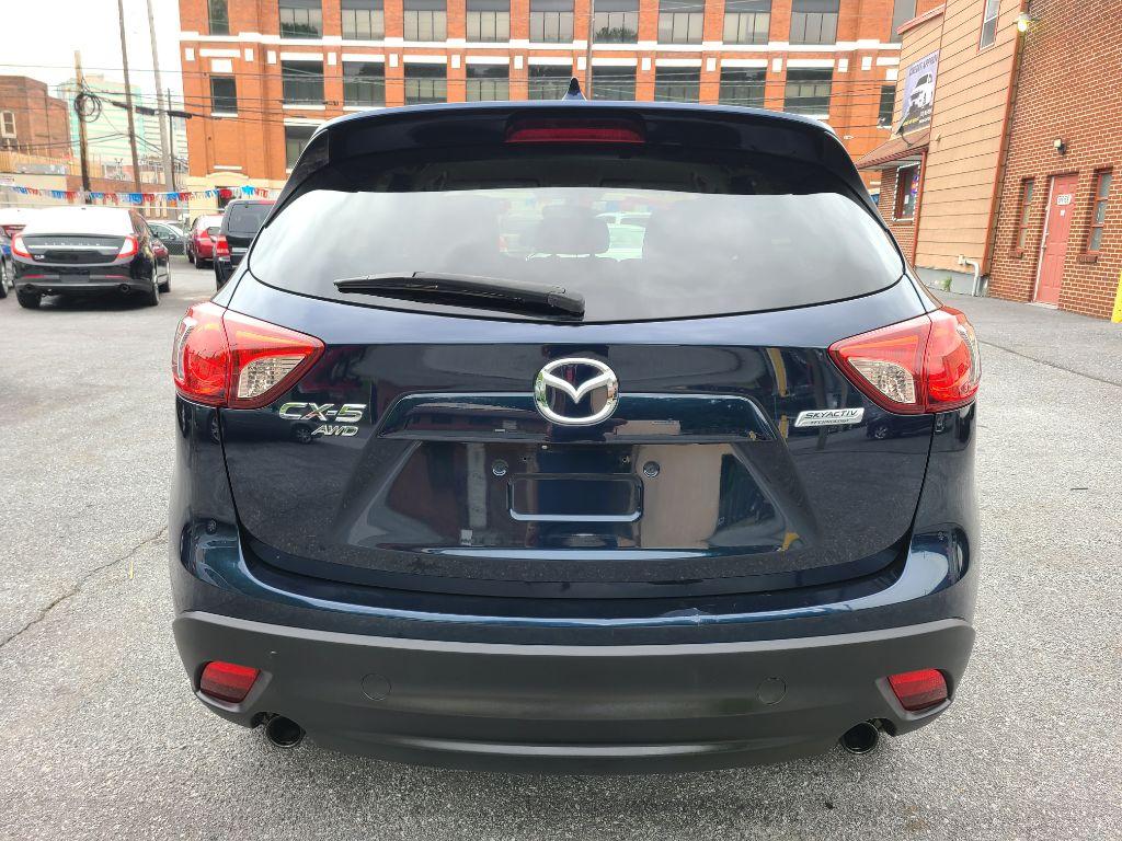 2015 BLUE MAZDA CX-5 TOURING (JM3KE4CY5F0) with an 2.5L engine, Automatic transmission, located at 117 North Cameron Street, Harrisburg, PA, 17101, (717) 963-8962, 40.267021, -76.875351 - Photo #3