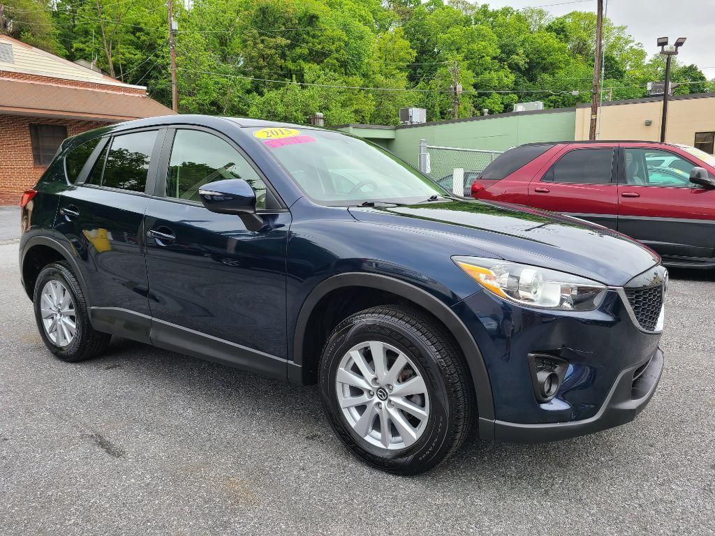 2015 BLUE MAZDA CX-5 TOURING (JM3KE4CY5F0) with an 2.5L engine, Automatic transmission, located at 117 North Cameron Street, Harrisburg, PA, 17101, (717) 963-8962, 40.267021, -76.875351 - Photo #6