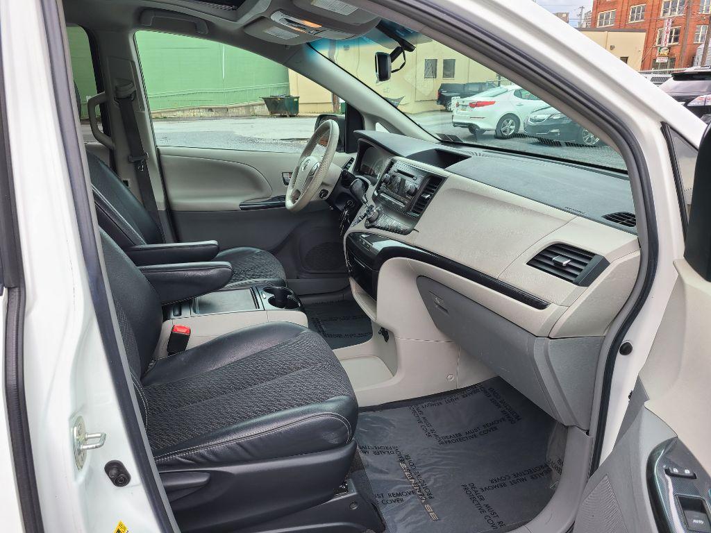 2012 WHITE TOYOTA SIENNA SPORT (5TDXK3DC8CS) with an 3.5L engine, Automatic transmission, located at 117 North Cameron Street, Harrisburg, PA, 17101, (717) 963-8962, 40.267021, -76.875351 - Photo #9