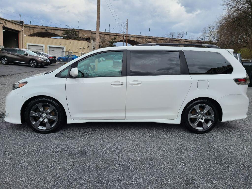2012 WHITE TOYOTA SIENNA SPORT (5TDXK3DC8CS) with an 3.5L engine, Automatic transmission, located at 117 North Cameron Street, Harrisburg, PA, 17101, (717) 963-8962, 40.267021, -76.875351 - Photo #1