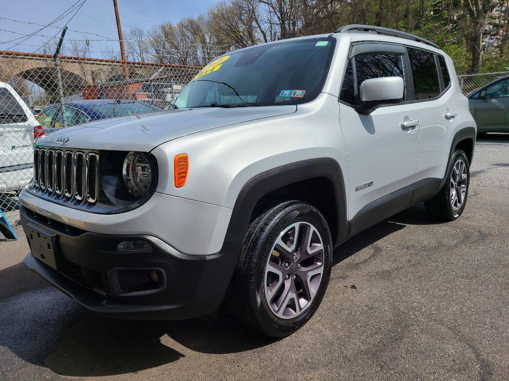 2016 SILVER JEEP RENEGADE LATITUDE (ZACCJBBT8GP) with an 2.4L engine, Automatic transmission, located at 7981 Paxton Street, Harrisburg, PA, 17111, (717) 561-2926, 40.261490, -76.749229 - Photo #0