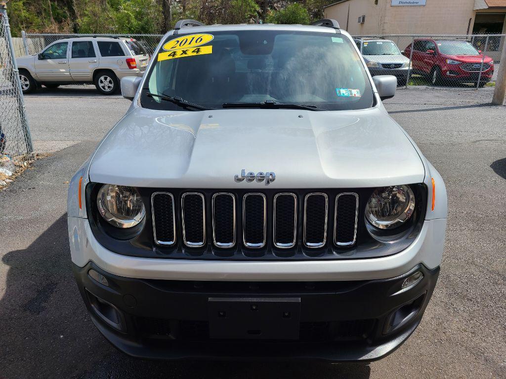 2016 SILVER JEEP RENEGADE LATITUDE (ZACCJBBT8GP) with an 2.4L engine, Automatic transmission, located at 7981 Paxton Street, Harrisburg, PA, 17111, (717) 561-2926, 40.261490, -76.749229 - Photo #7
