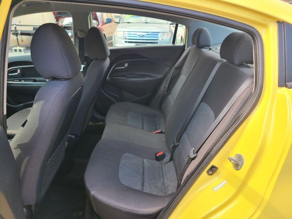 2016 YELLOW KIA RIO LX (KNADM4A32G6) with an 1.6L engine, 6-Speed Manual transmission, located at 117 North Cameron Street, Harrisburg, PA, 17101, (717) 963-8962, 40.267021, -76.875351 - Photo #11