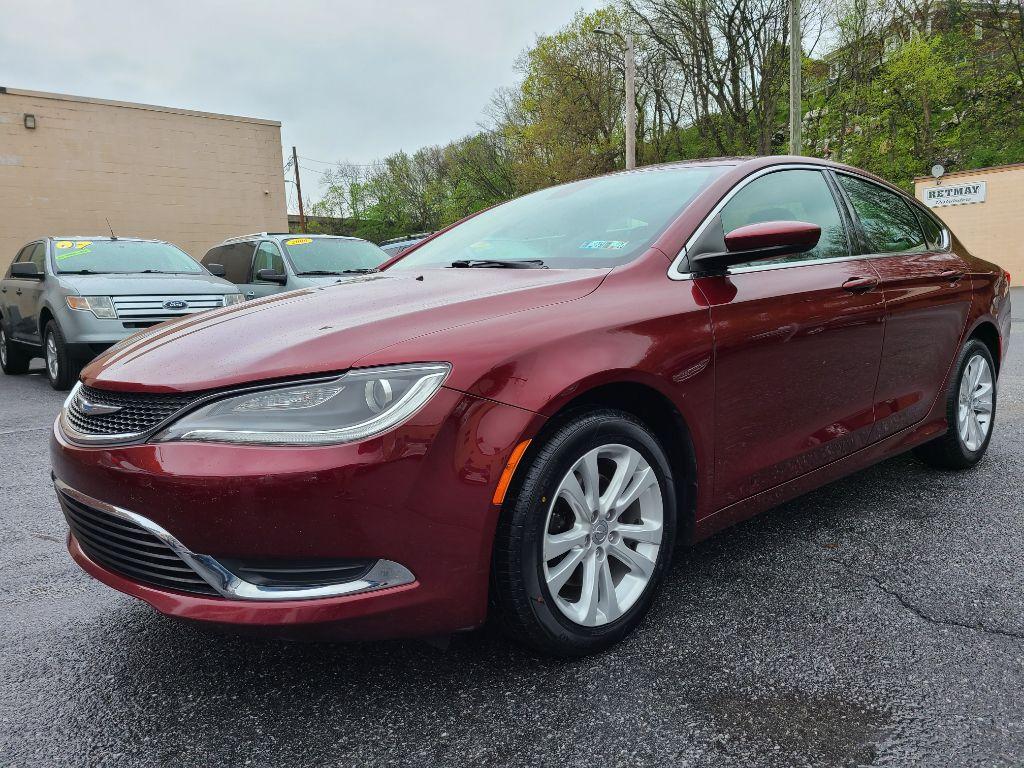 2017 RED CHRYSLER 200 LIMITED (1C3CCCAB4HN) with an 2.4L engine, Automatic transmission, located at 117 North Cameron Street, Harrisburg, PA, 17101, (717) 963-8962, 40.267021, -76.875351 - Photo #0