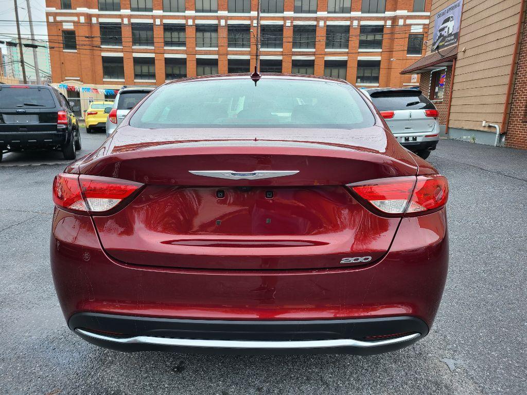 2017 RED CHRYSLER 200 LIMITED (1C3CCCAB4HN) with an 2.4L engine, Automatic transmission, located at 117 North Cameron Street, Harrisburg, PA, 17101, (717) 963-8962, 40.267021, -76.875351 - Photo #3