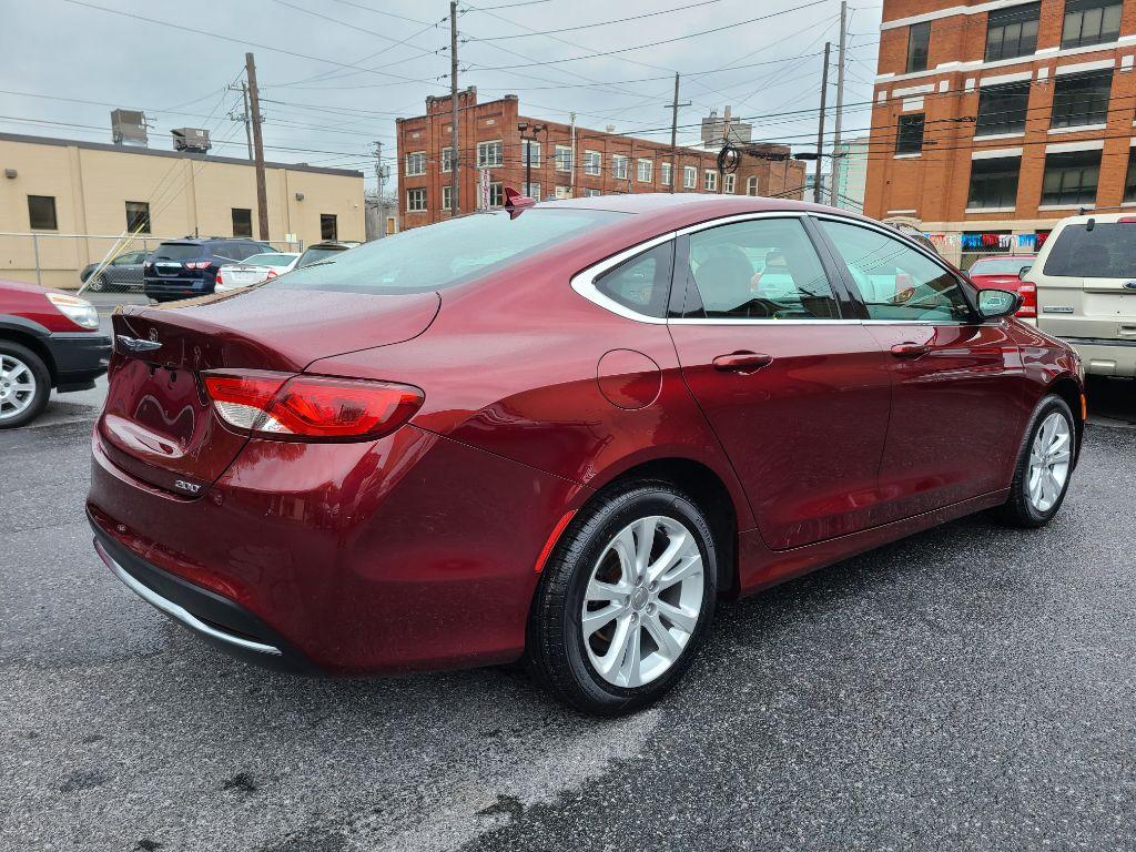2017 RED CHRYSLER 200 LIMITED (1C3CCCAB4HN) with an 2.4L engine, Automatic transmission, located at 117 North Cameron Street, Harrisburg, PA, 17101, (717) 963-8962, 40.267021, -76.875351 - Photo #4