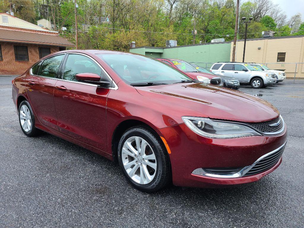 2017 RED CHRYSLER 200 LIMITED (1C3CCCAB4HN) with an 2.4L engine, Automatic transmission, located at 117 North Cameron Street, Harrisburg, PA, 17101, (717) 963-8962, 40.267021, -76.875351 - Photo #6
