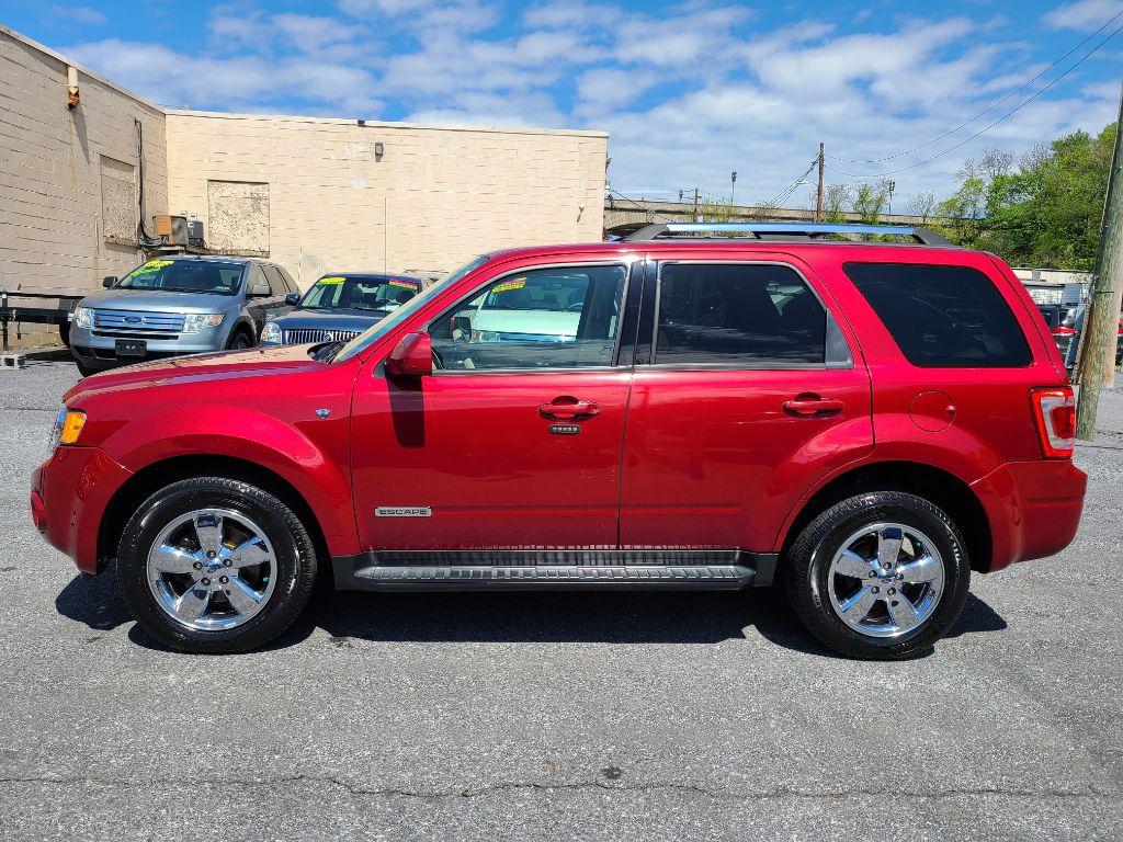 2008 RED FORD ESCAPE LIMITED (1FMCU94198K) with an 3.0L engine, Automatic transmission, located at 117 North Cameron Street, Harrisburg, PA, 17101, (717) 963-8962, 40.267021, -76.875351 - Photo #1