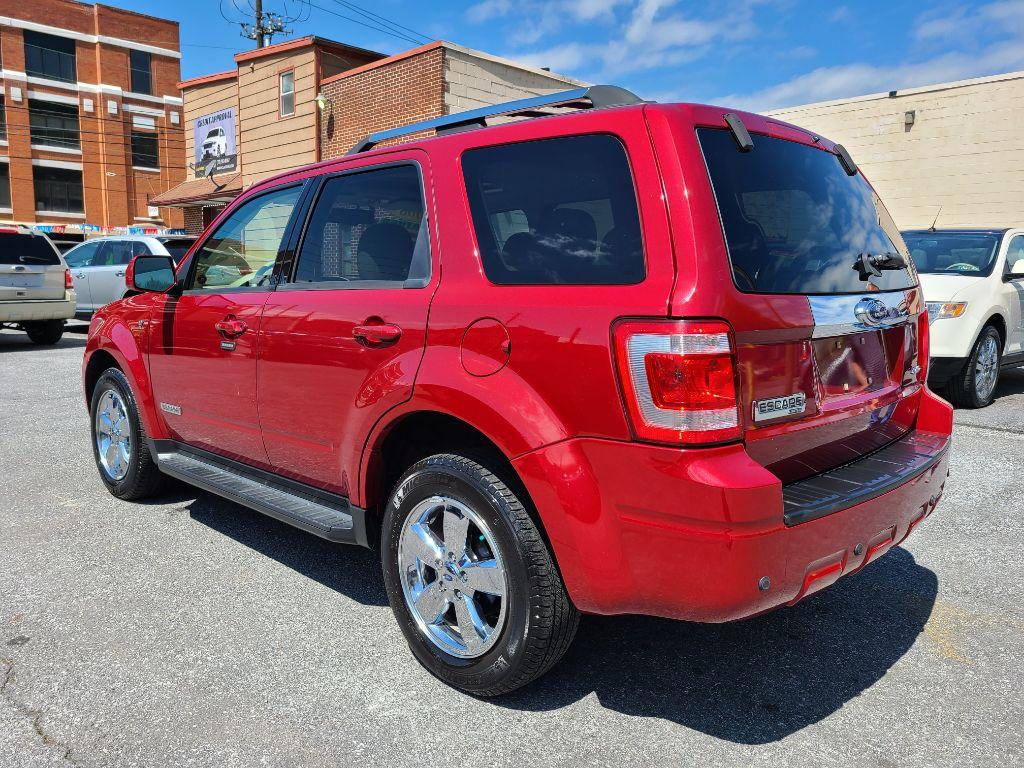 2008 RED FORD ESCAPE LIMITED (1FMCU94198K) with an 3.0L engine, Automatic transmission, located at 117 North Cameron Street, Harrisburg, PA, 17101, (717) 963-8962, 40.267021, -76.875351 - Photo #2