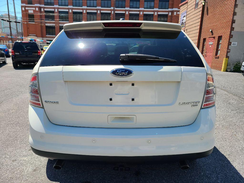 2008 WHITE FORD EDGE LIMITED (2FMDK49C08B) with an 3.5L engine, Automatic transmission, located at 117 North Cameron Street, Harrisburg, PA, 17101, (717) 963-8962, 40.267021, -76.875351 - Photo #3