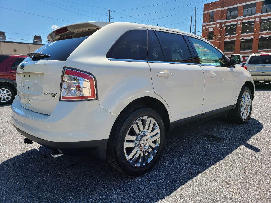 2008 WHITE FORD EDGE LIMITED (2FMDK49C08B) with an 3.5L engine, Automatic transmission, located at 117 North Cameron Street, Harrisburg, PA, 17101, (717) 963-8962, 40.267021, -76.875351 - Photo #4