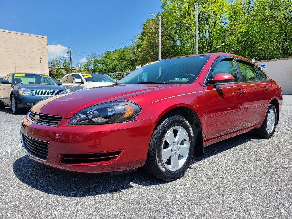 2007 RED CHEVROLET IMPALA LT (2G1WT58K379) with an 3.5L engine, Automatic transmission, located at 117 North Cameron Street, Harrisburg, PA, 17101, (717) 963-8962, 40.267021, -76.875351 - Photo #0