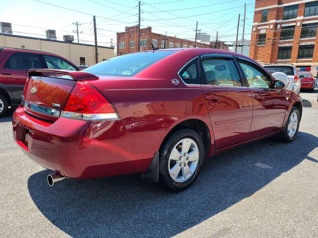 2007 RED CHEVROLET IMPALA LT (2G1WT58K379) with an 3.5L engine, Automatic transmission, located at 117 North Cameron Street, Harrisburg, PA, 17101, (717) 963-8962, 40.267021, -76.875351 - Photo #4