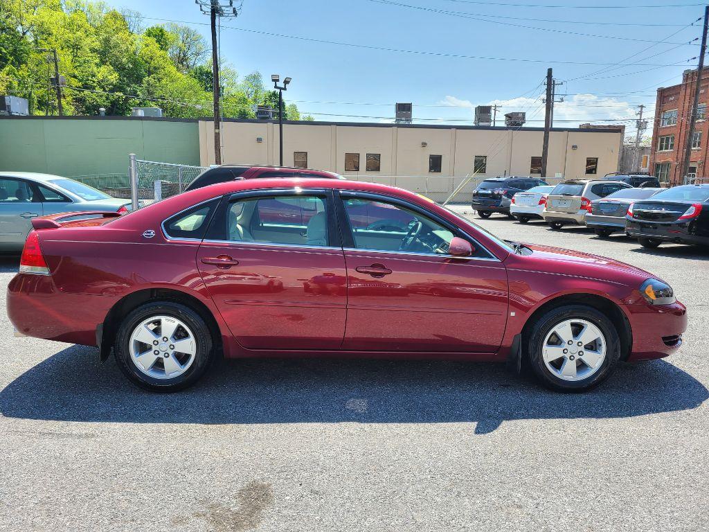 2007 RED CHEVROLET IMPALA LT (2G1WT58K379) with an 3.5L engine, Automatic transmission, located at 117 North Cameron Street, Harrisburg, PA, 17101, (717) 963-8962, 40.267021, -76.875351 - Photo #5
